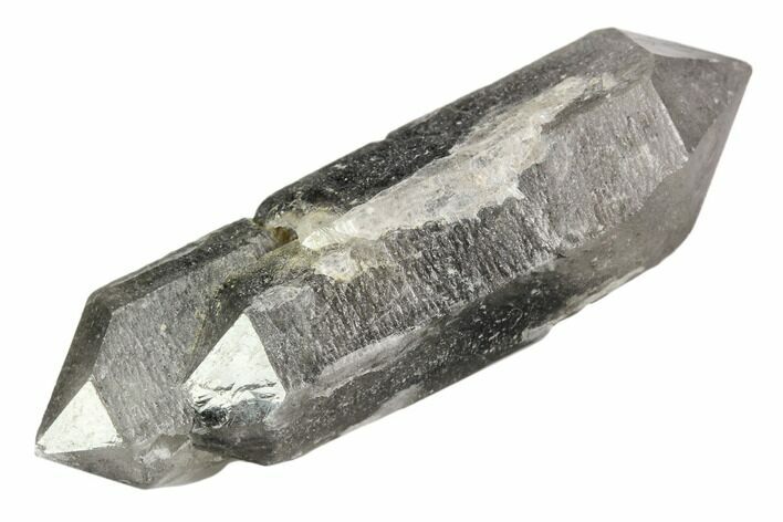 Double-Terminated Smoky Quartz Crystal - Tibet #109612